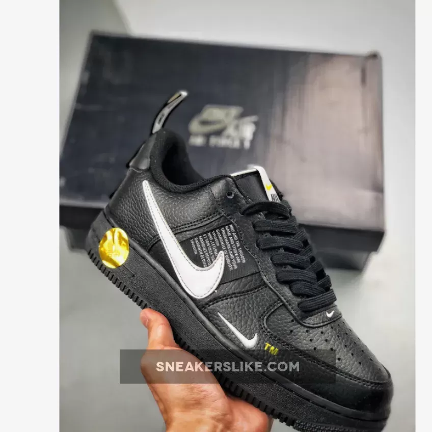 Nike Air Force 1 Utility Black AJ7747-101 For Sale