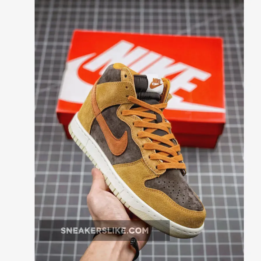 Nike Dunk High PRM Dark Russet (Dark Curry) DD1401-200