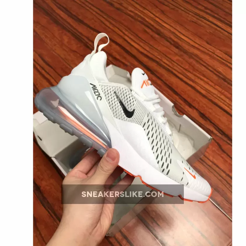 Nike Air Max 270 Just Do It Pack White AH8050-106 - white black total orange