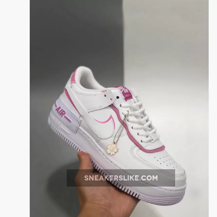 Nike Air Force 1 Shadow Magic Flamingo For Womens CI0919-102 Magic Flamingo Nike