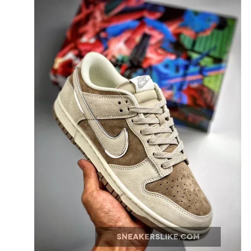 Nike Dunk Low Mocha Brown Suede