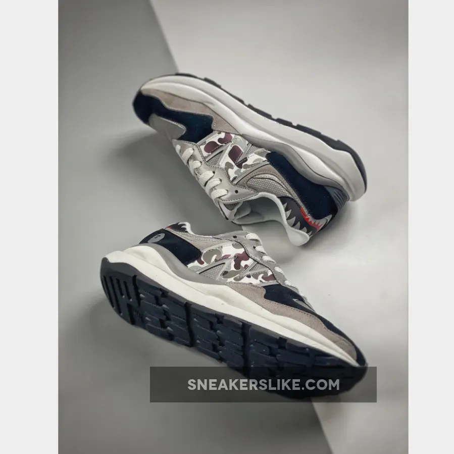 BAPE x New Balance 57/40 'Black/Grey' - bape 5740