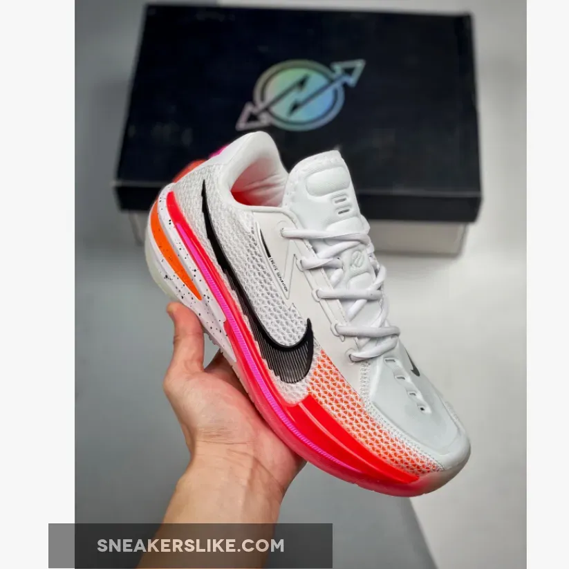 Nike Air Zoom GT Cut White Black Pink / nike gt cut low