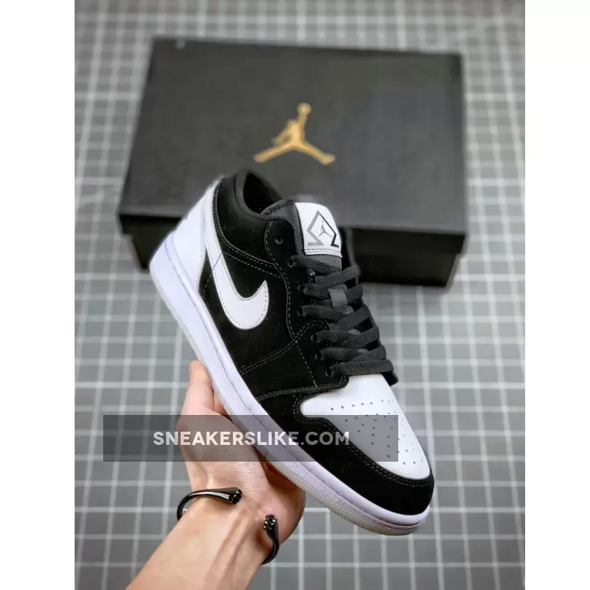 Air Jordan 1 Low Black/White DH6931-001 / jordan one diamonds