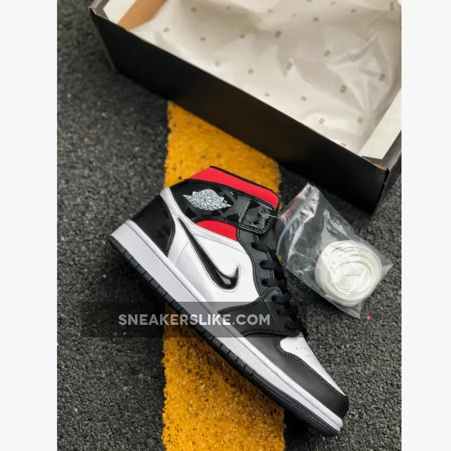 Air Jordan 1 Mid-Top Quai 54 CJ9219-001 - jordan 1 mid quai 54