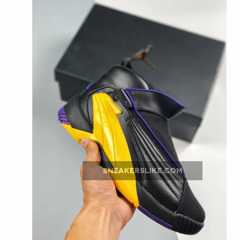 Jordan Jumpman Swift 'Lakers' Black/Amarillo-Court Purple AT2555-007 New Releases