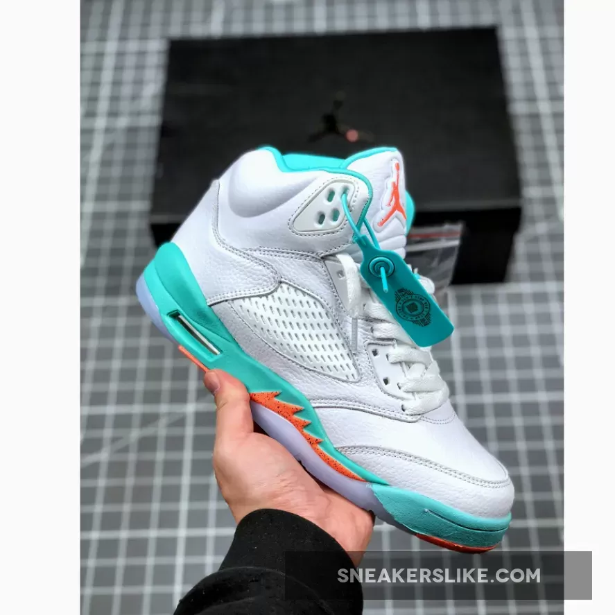 Air Jordan 5 Crimson Pule/Light Aqua-Black - light aqua jordan 5