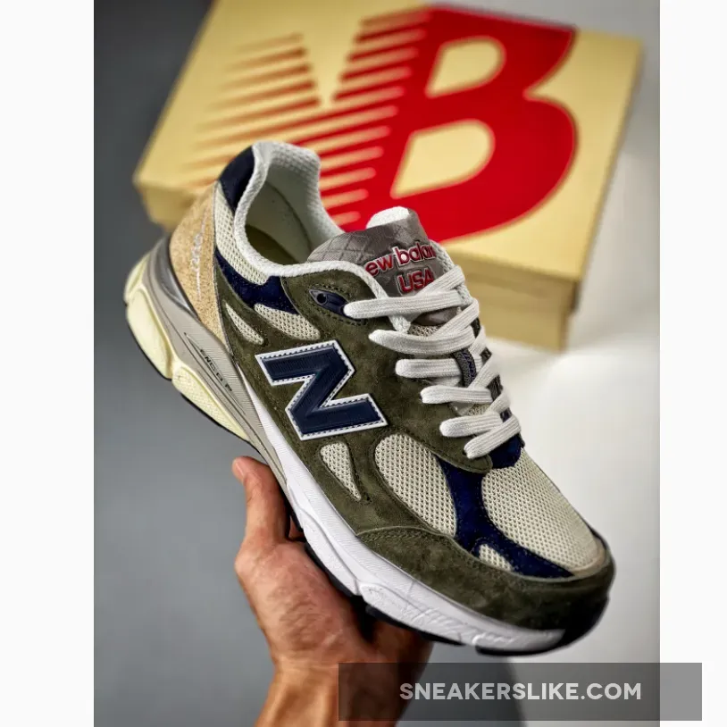 New Balance 990v3 Green Cream M990TO3 / olive new balance