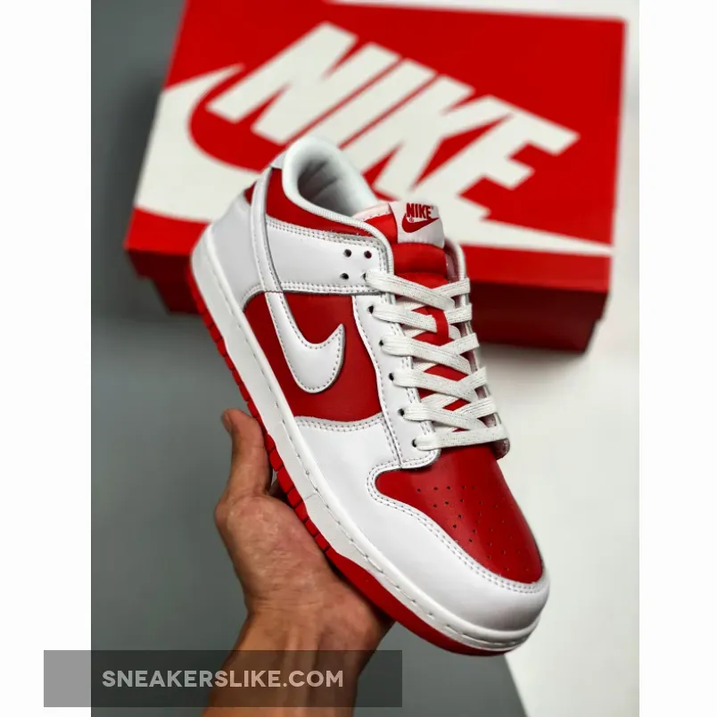 Nike Dunk Low University Red/White-Total Orange DD1391-600 nike dunk low university red where to buy