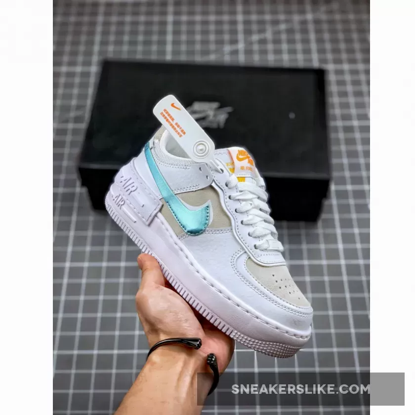 Nike Air Force 1 Shadow Glacier Ice For Womens DA4286-100 New Releases