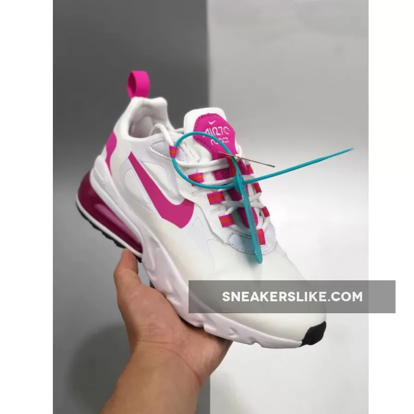 Nike Air Max 270 React White Pink Nike Air Max 270 White Pink