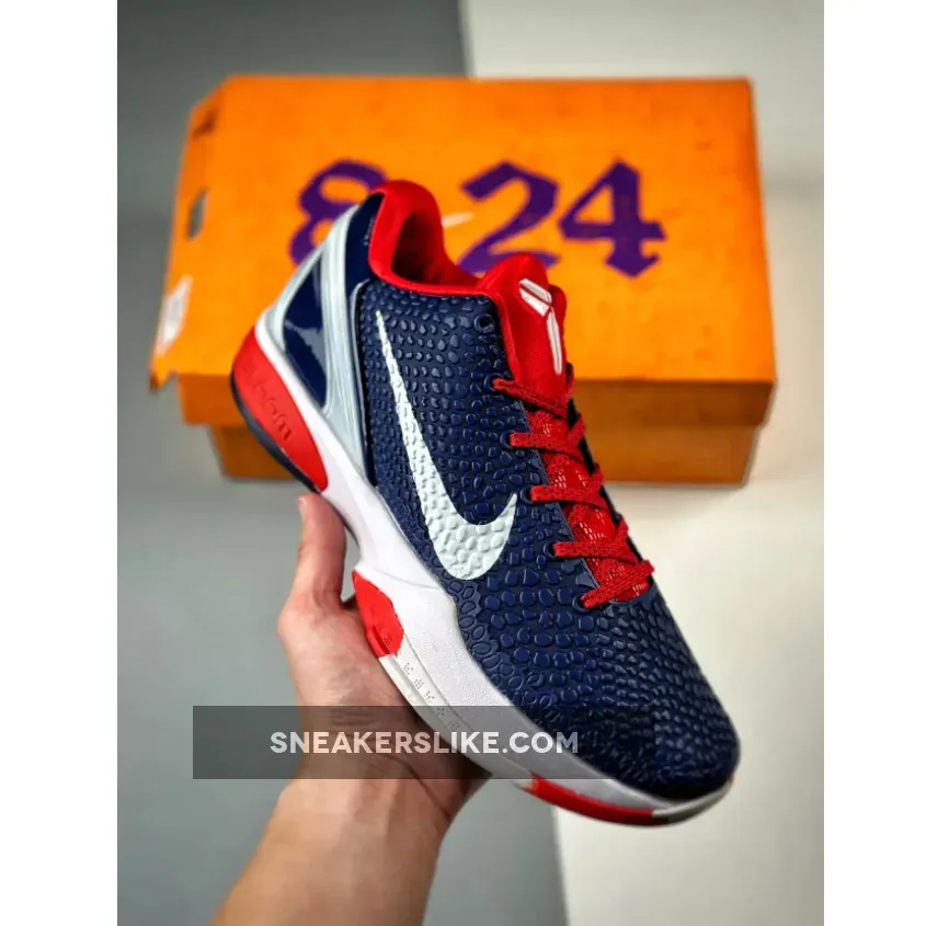 Nike Kobe 6 Protro 'Team USA' Away Navy White Brand New