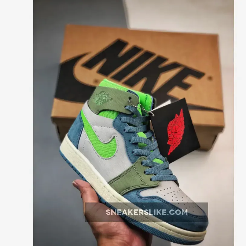 Cmft2 / Air Jordan 1 Zoom CMFT 2 'Neon Green' DV1305-433