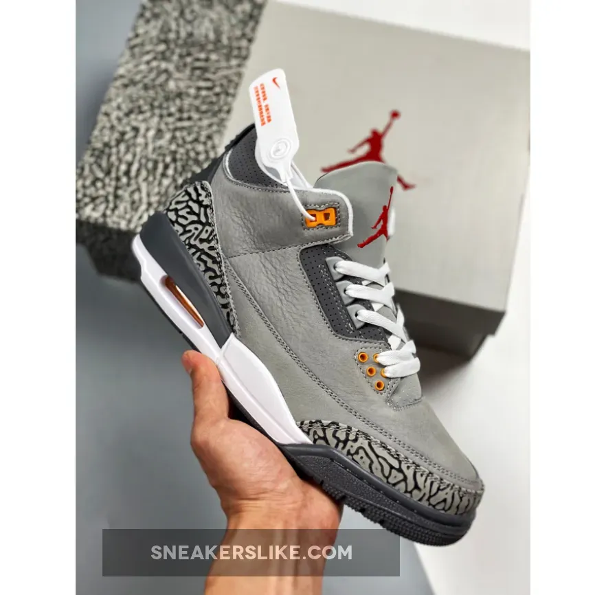 Air Jordan 3 Retro 'Cool Grey' 2021 CT8532-012 jordan 3 coolgrey