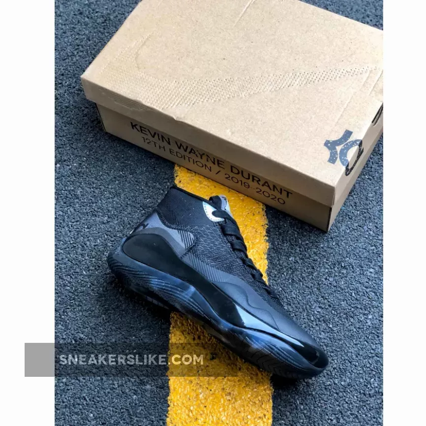 Nike KD 12 Black/Anthracite-Cool Grey kd 12 anthracite