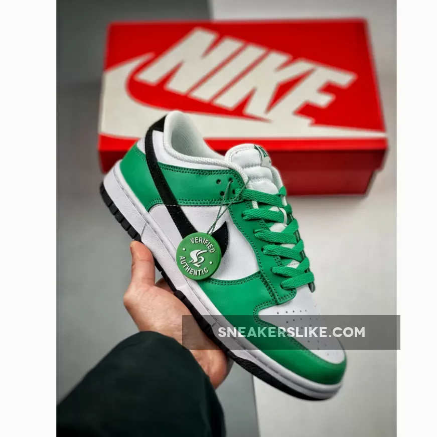 Nike Dunk Low 'Celtics' White/Green-Black FN3612-300 nike dunk low celtics