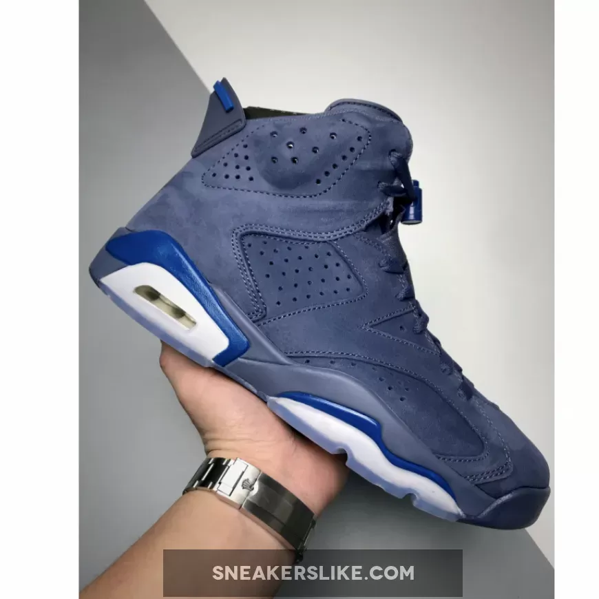 Air Jordan 6 'Jimmy Butler' Diffused Blue 384664-400 grey and blue 6
