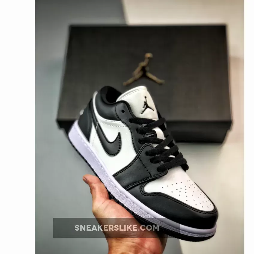 Air Jordan 1 Low 'Panda' White/Black-White #nike air jordan panda