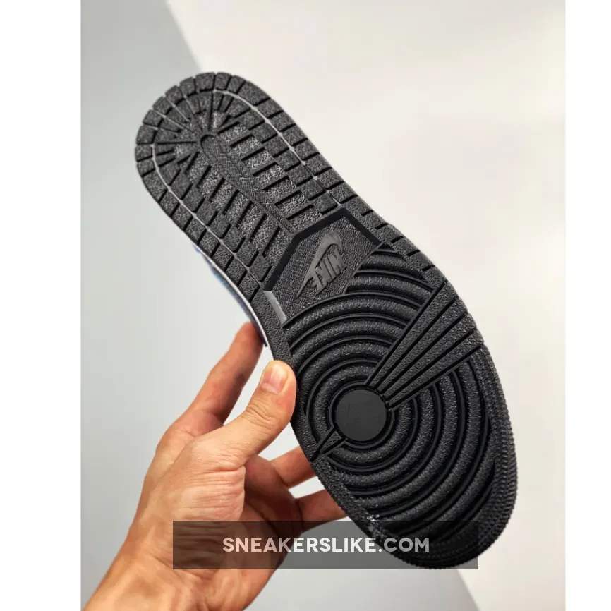 Air Jordan 1 Mid Se White/black Air Jordan 1 Mid SE Signal Blue/White-Black