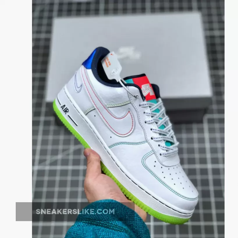 Nike Air Force 1 Low 'Outside The Lines' - air force 1 white racer blue
