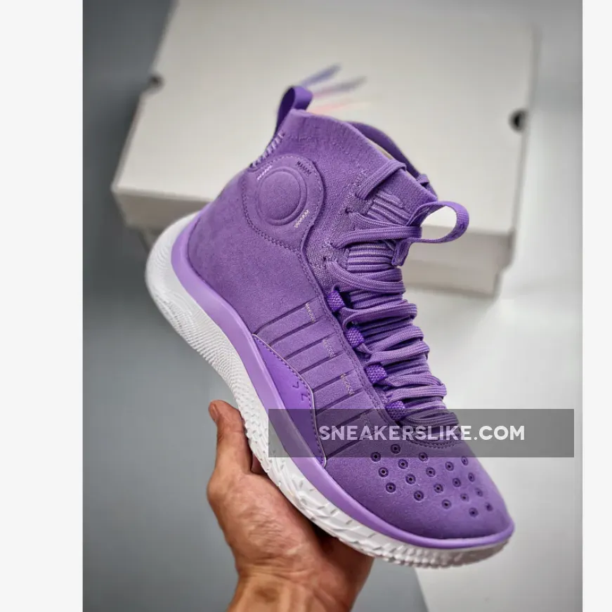Curry 4 Flotro Vivid Lilac White Curry 4 Flo Tro