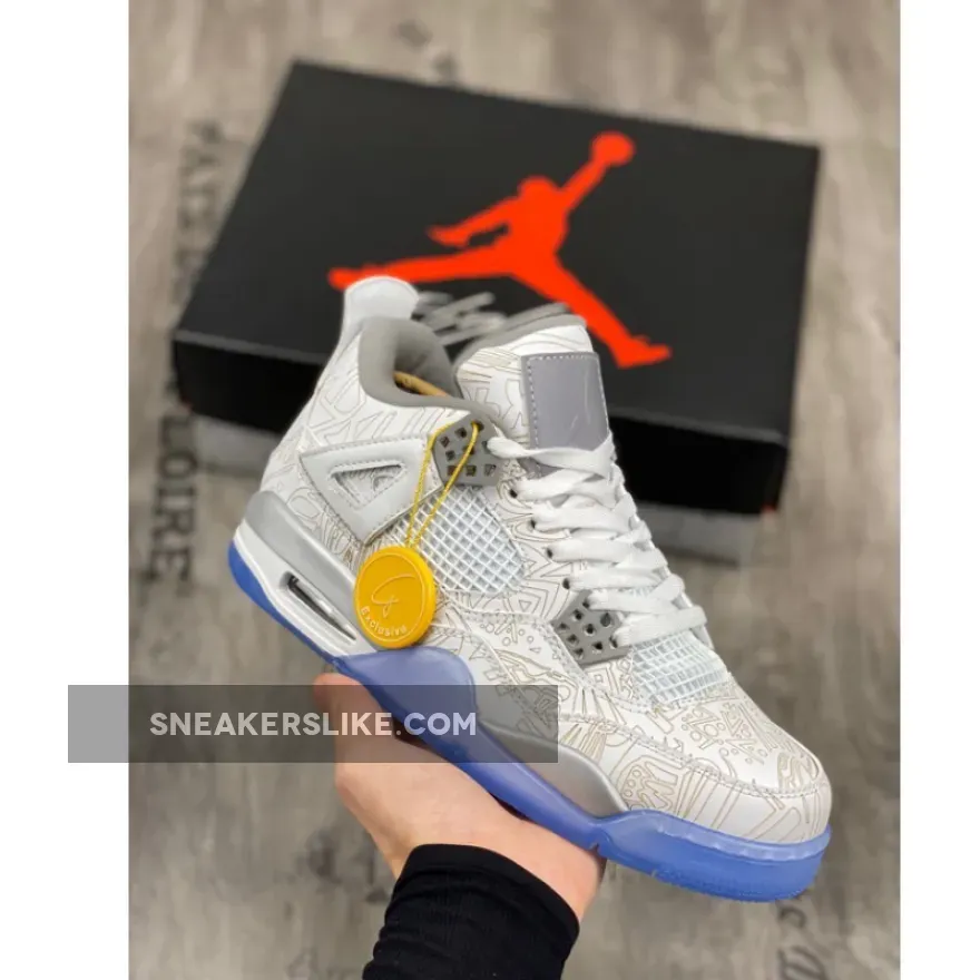 Nike Air Jordan 4 Laser 705333-105 laser jordans