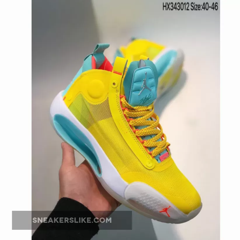 Jayson Tatum Air Jordan 34 'Lemonade' PE Restock