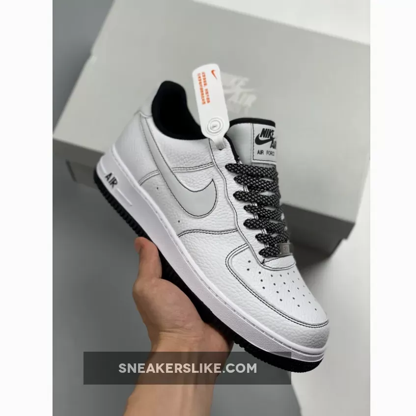 3M x Nike Air Force 1 Low White/Black #air force 1 low '07 lv8 3m