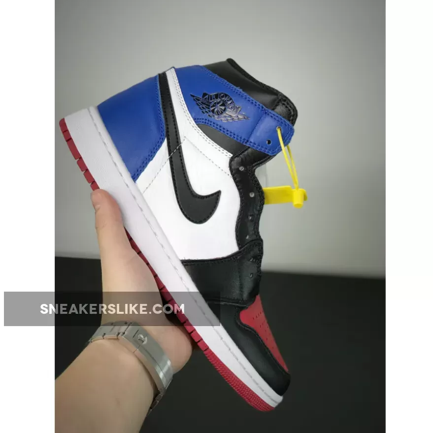 Air Jordan 1 Retro Top 3 Black Varsity Red/Royal jordan retro 1 top 3