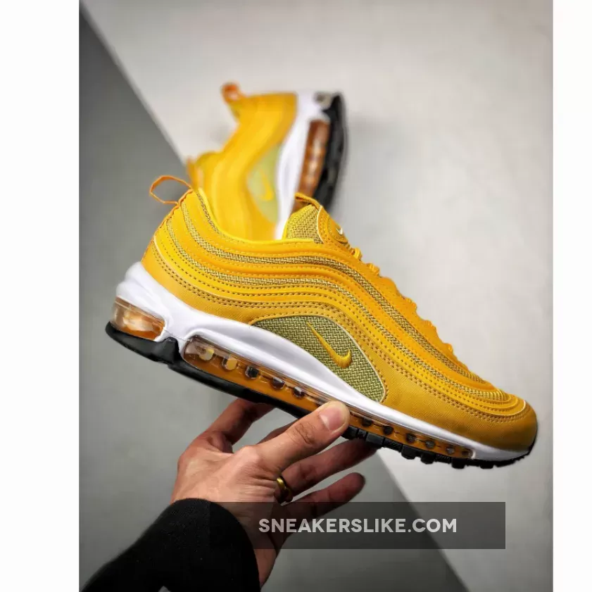 Nike Air Max 97 Mustard Yellow Womens 921733-701 - nike buff