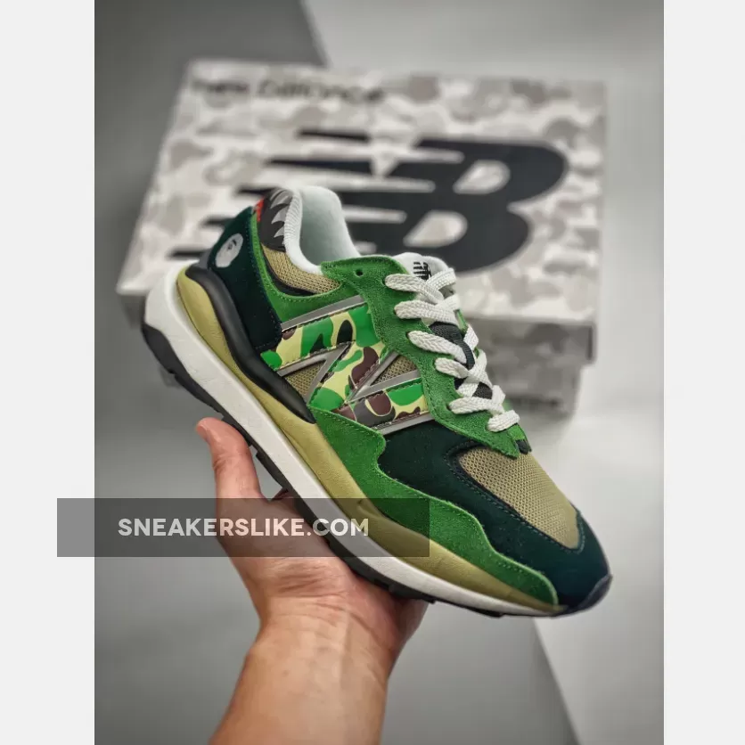 BAPE X New Balance 57/40 Olive Green For Sale