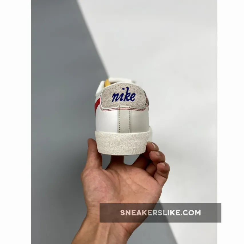 Nike Blazer Low 77 Smoke Grey DH4370-002 - nike blazer grey swoosh