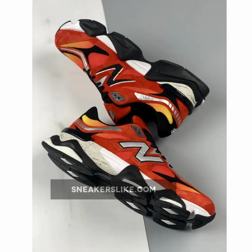 DTLR x New Balance 9060 "Fire Sign" Orange/Red-Yellow DTLR x New Balance 9060 "Fire Sign" Orange/Red-Yellow