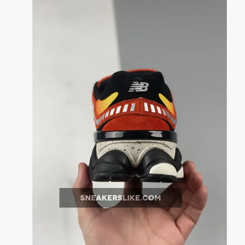 DTLR x New Balance 9060 "Fire Sign" Orange/Red-Yellow DTLR x New Balance 9060 "Fire Sign" Orange/Red-Yellow