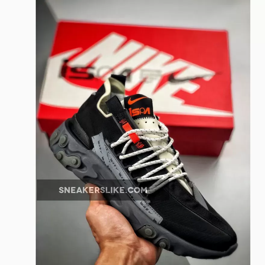 Nike React Runner Mid WR ISPA Black AR8555-001 New Releases