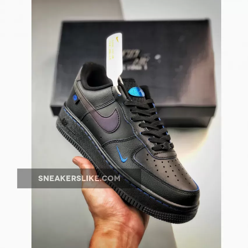 Nike Air Force 1 Low 'Global' Black Royal FB1840-100 Online