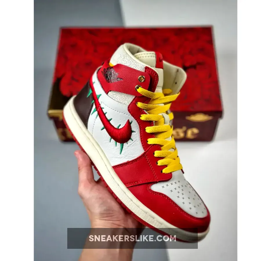 Teyana Taylor x Air Jordan 1 High Zoom CMFT 2 A Rose From Harlem / Rose Jordan 1