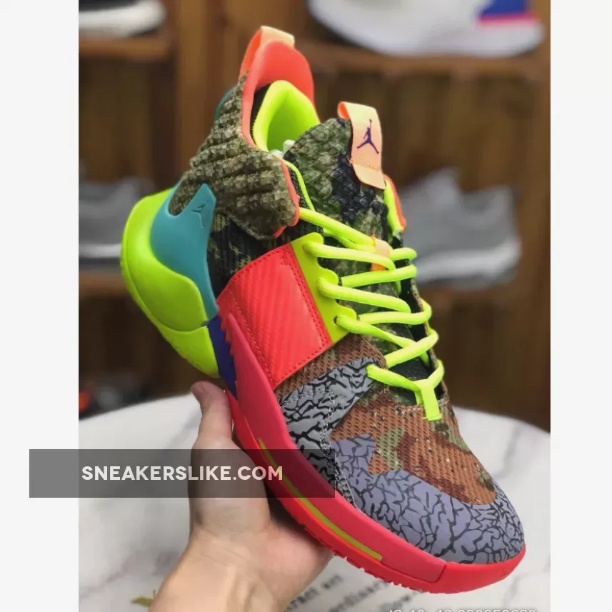 Jordan Why Not Zer0.2 'All-Star' Camo Green/Hyper Turquoise-Volt-Infrared CI6875-300 Online