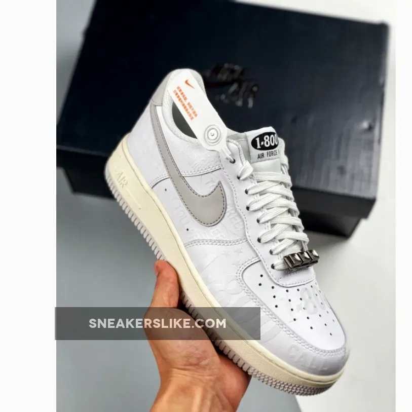 Nike Air Force 1 Low 07 '1-800' White/Vast Grey/Sail/Black CJ1631-100 / 1800 air force 1