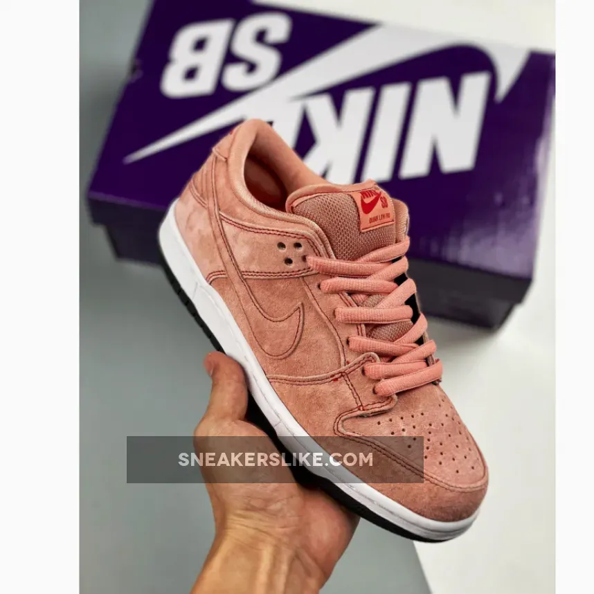 Nike SB Dunk Low 'Pink Pig' CV1655-600 #sb dunk pink