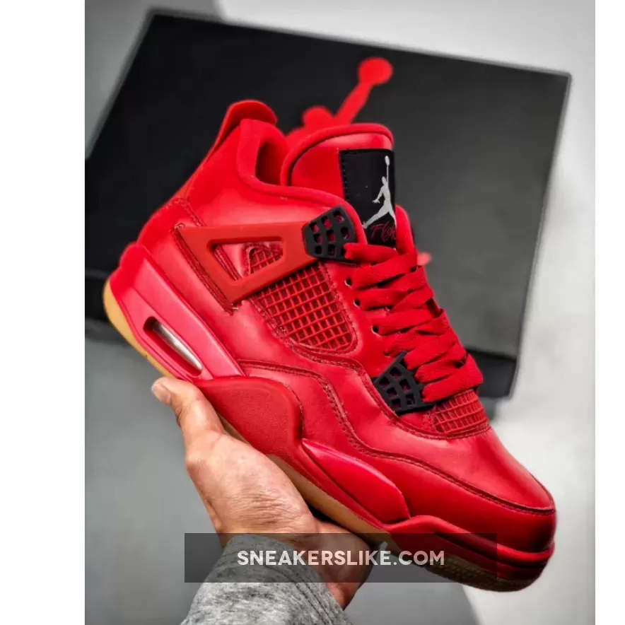 Jordan 4 Fire Red Gum Singles Day AV3914-600 / singles day jordan 4