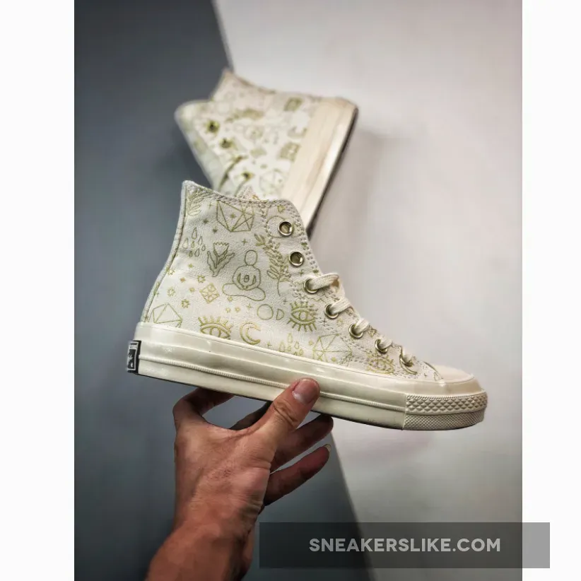 Converse Chuck 70 Golden Elements High Egret/Light Gold - golden elements converse
