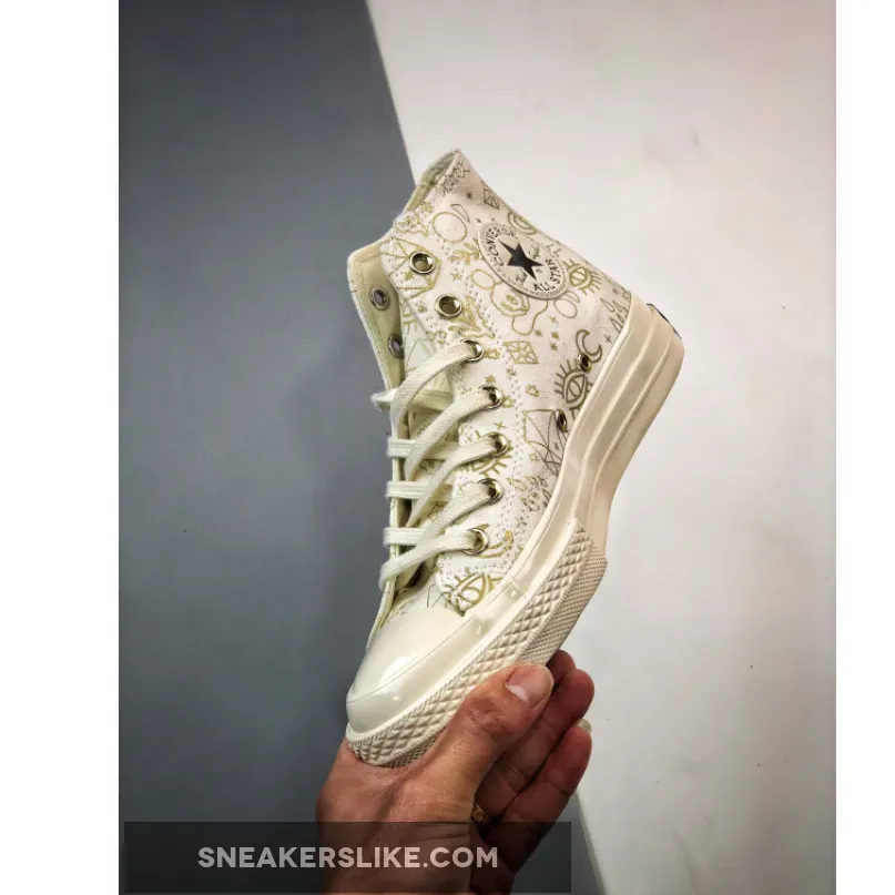 Converse Chuck 70 Golden Elements High Egret/Light Gold - golden elements converse