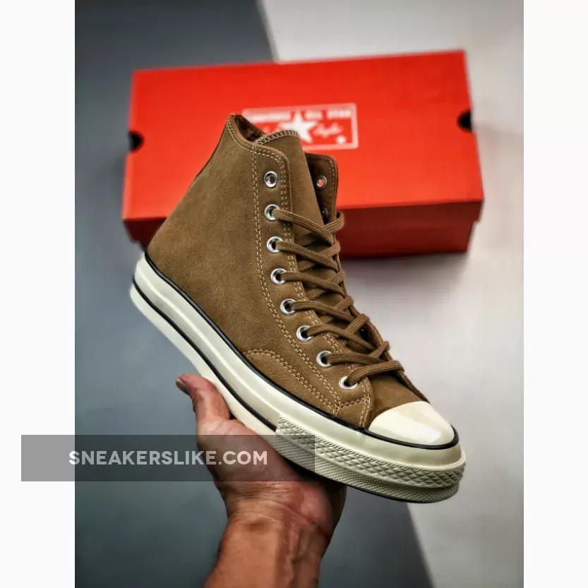 Converse Chuck 70 Suede Sand Dune/Egret/Black / sand color converse