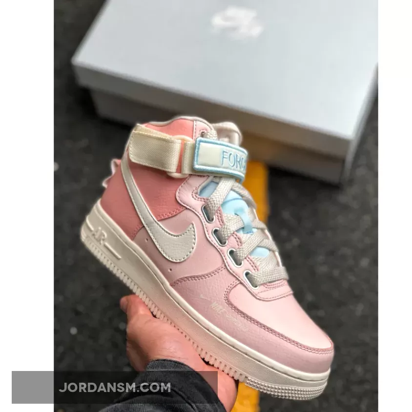 Nike Air Force 1 High Utility 'Force Is Female' Echo Pink/Sail CQ4810-621 Online