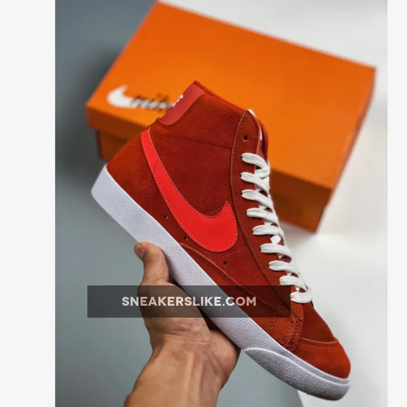 Nike Blazer Mid '77 Vintage Mantra Orange/Bright Crimson / nike blazer mantra orange