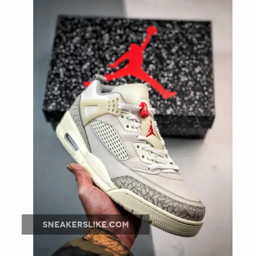 Jordan Spizike Low Sail/University Red-Coconut Milk FQ1759-100