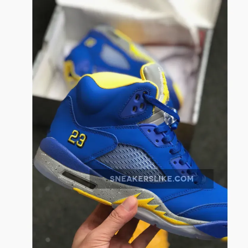 Air Jordan 5 JSP 'Laney' Varsity Royal/Varsity Maize #laney jordan 5