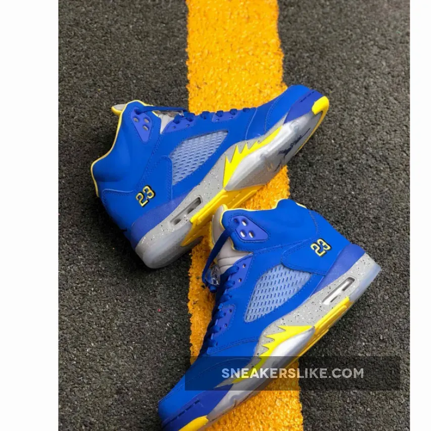 Air Jordan 5 JSP 'Laney' Varsity Royal/Varsity Maize #laney jordan 5