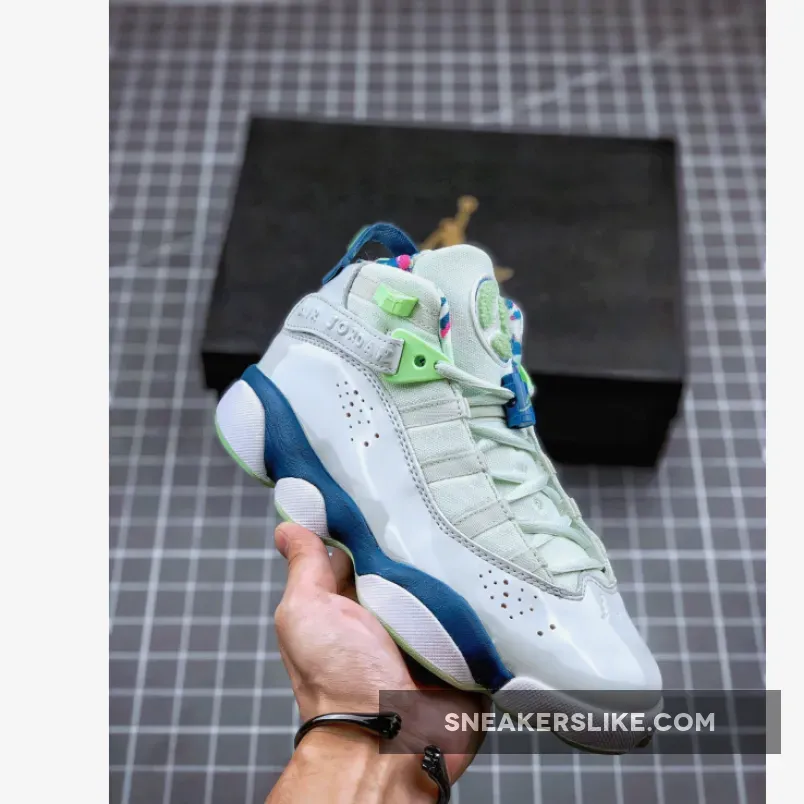 Jordan 6 Rings GS 'Green Abyss' - 6 rings green